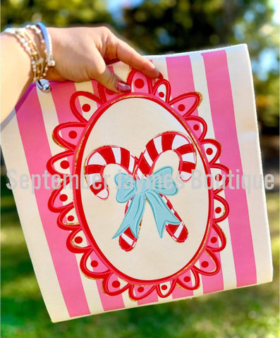 Candy Cane Stripe Tee
