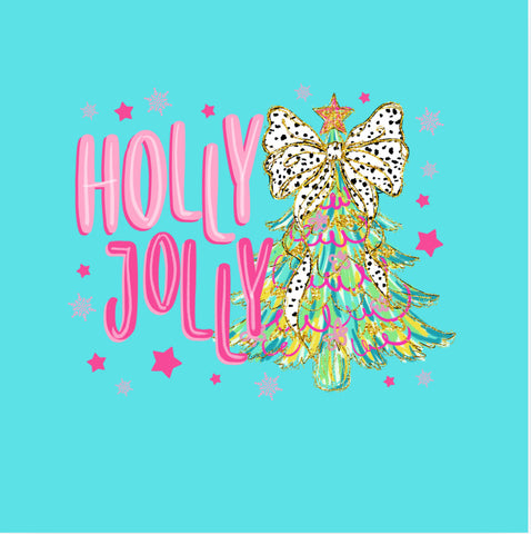 Aqua Holly Jolly