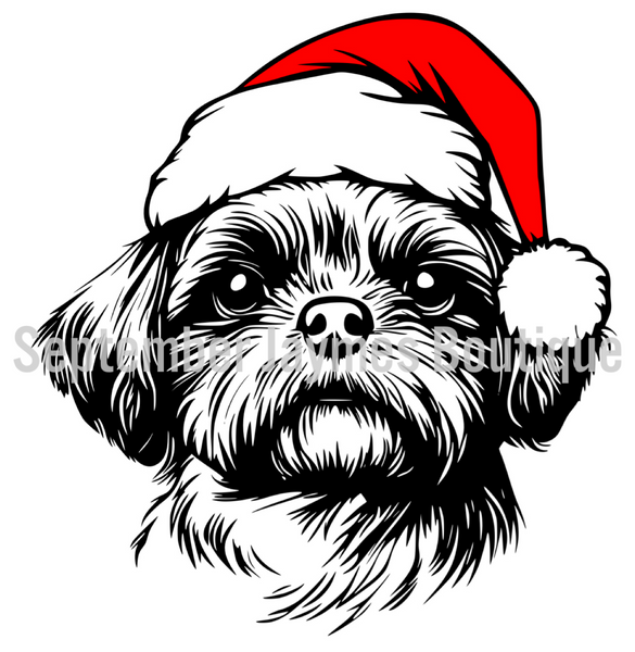 Santa Dog Sweatshirt