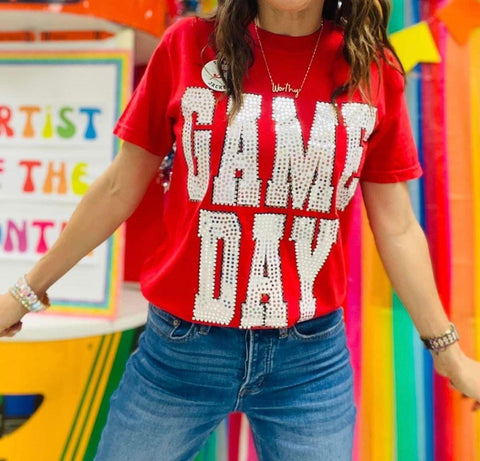 Spangle Game Day Tee