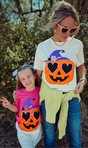 Pumpkin Heart Eyes