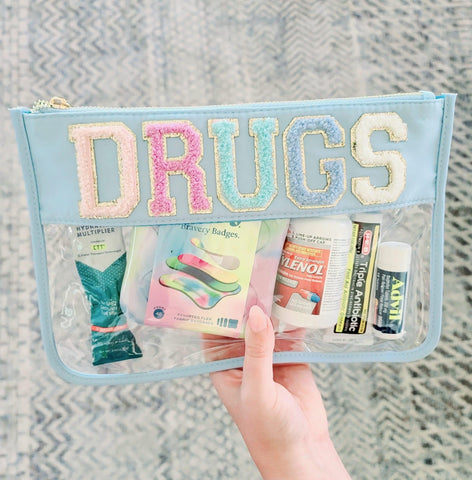 Drugs Zipper Pouch