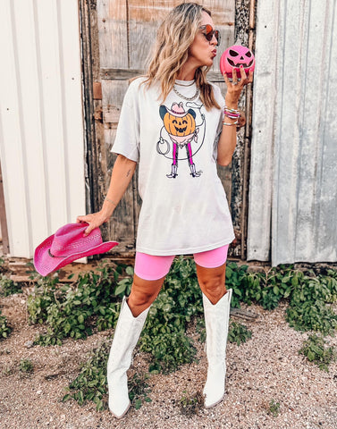 Pumpkin Boots Tee