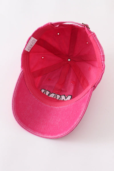 Rose red Mama & Mini baseball cap