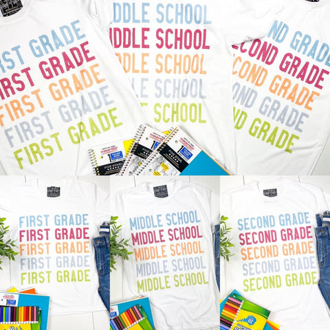 Customized School Tee