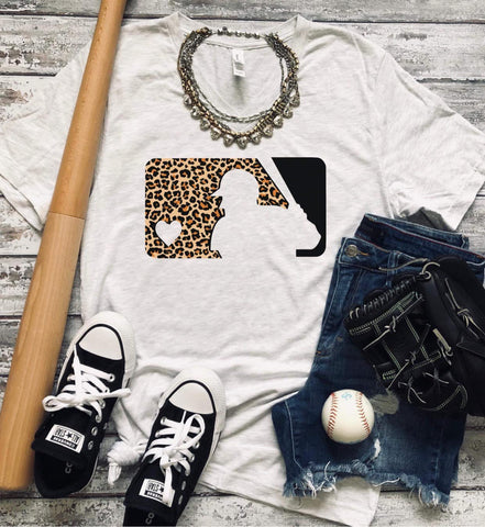 Baseball Logo Tee Crew Neck
