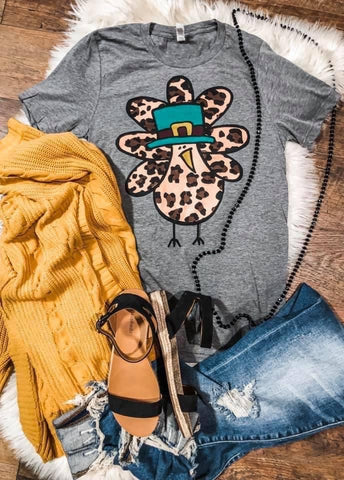 Leopard Turkey Adult Tee