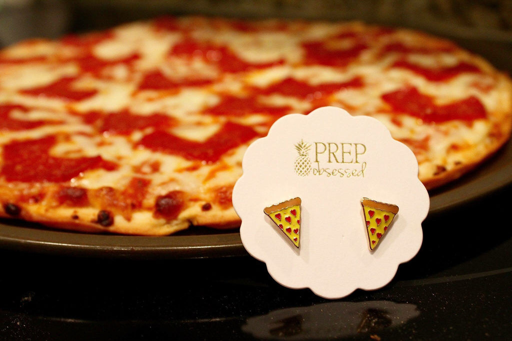 Pizza Studs - The Frosted Pear Design