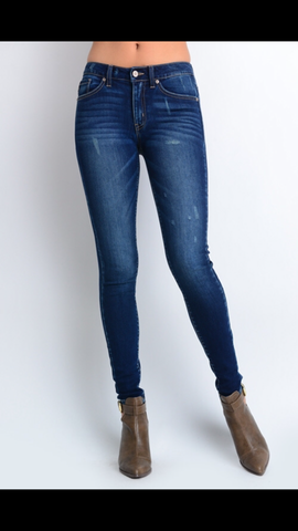 Dark Wash Skinny Jeans