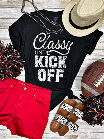 Classy until Kick Off V-neck