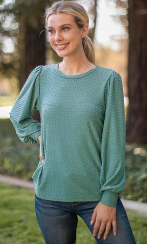 Emerald Dot Top