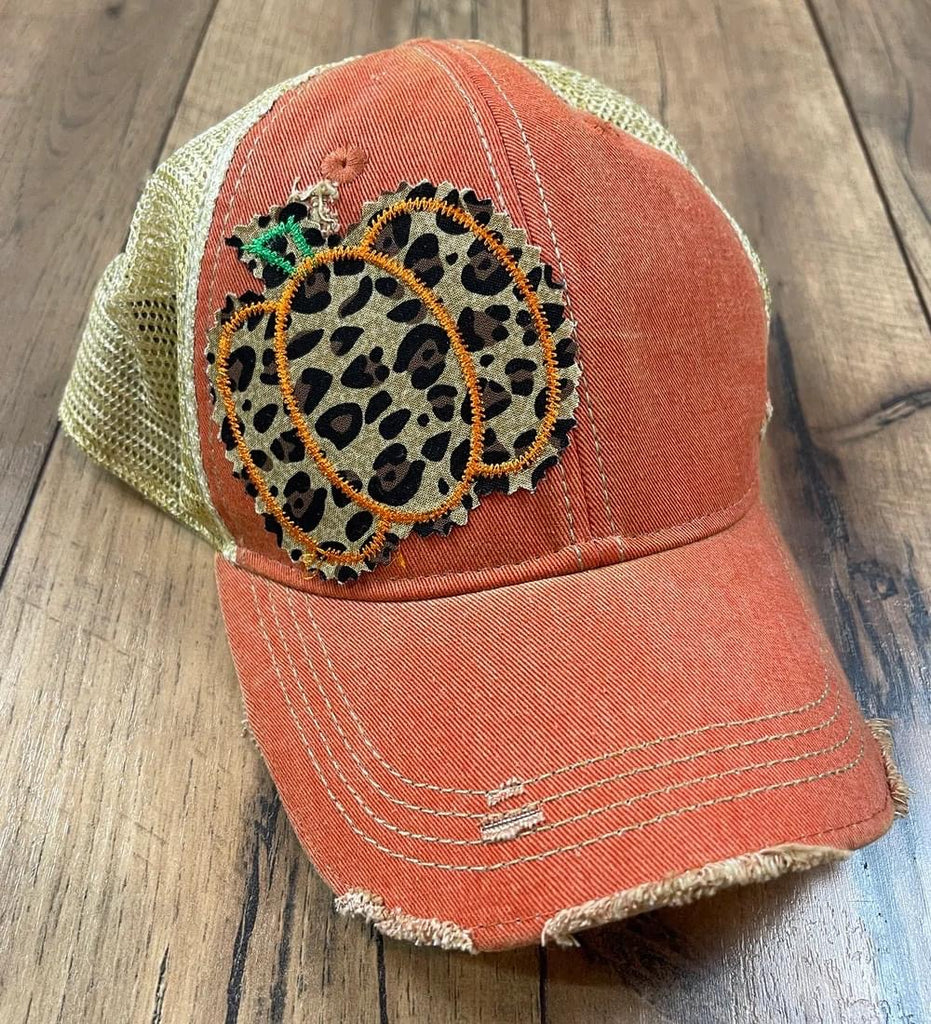 Leopard Pumpkin Hat
