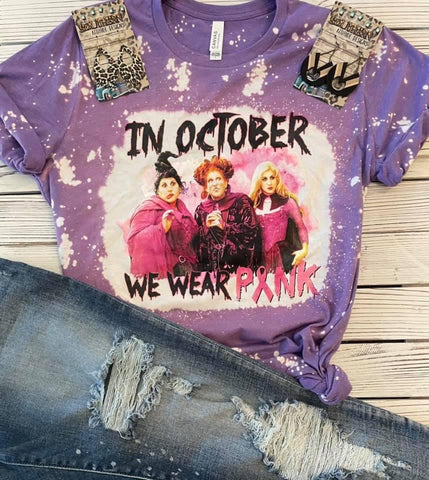 October We Wear Pink