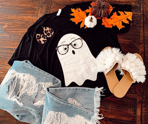 Ghost With Leopard Glasses