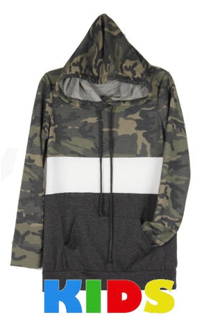 Kids Camo Hoodie