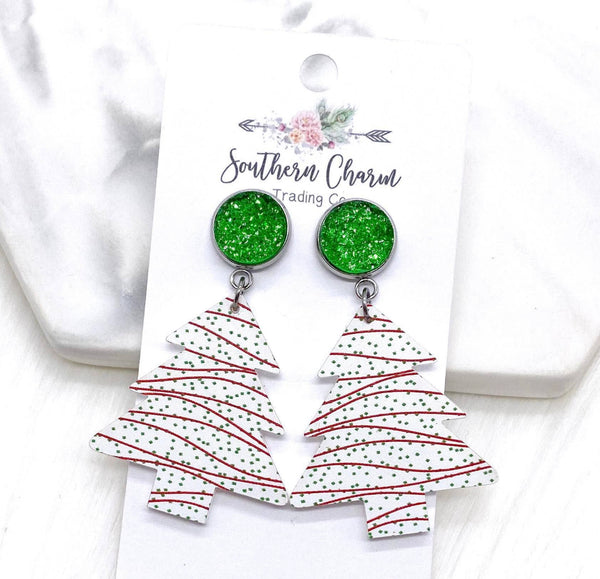 Christmas Tree Earrings