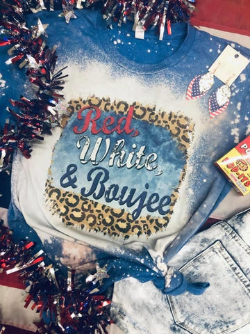 Red White & Boujee Tee